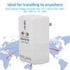 Adaptador del convertidor de voltaje 100W 110V / 120V a