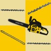 UNISO Chainsaw Chain 14'' inch 050 Gauge 3/8LP 52DL Semi-Chisel