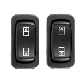 2Pcs 82278971 Heavy Duty Power Door Window Switch Window Switch Fits for Mack Volvo Truck 1MR4323M15 1MR4341AM15 1MR4341BM15 1MR4341M15 L1MR4323M15