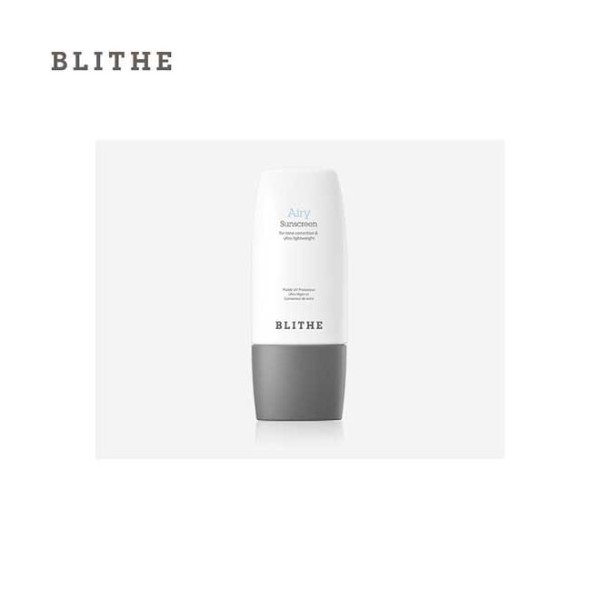 BLITHE Airy Sunscreen For Tone Correction & Ultra-Lightweight SPF50+ PA++++