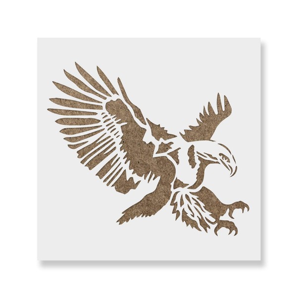 Eagle Stencil - Reusable Stencils for Painting - Mylar Stencil
