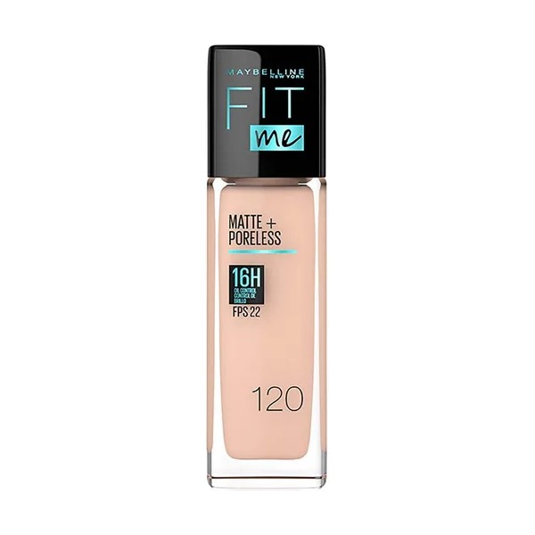 Base De Maquillaje Maybelline Fit Me 22fps Matte Tono 120