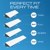 K?lbs K?lbs Bed Wedge Headboard Pillow, Flippable 2 Sided, Instantly