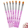 Olakin Nail Art Brushes Set[7 Pcs], Nail Art Painting Pen