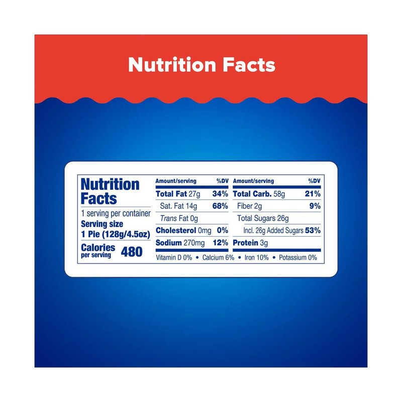 Tastykake Glazed Cherry Pie, Real Fruit Filling, 4.5 oz -