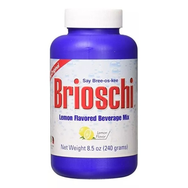 Brioschi Efervescente 8,5 Oz Botella El Original Sabor A Lim