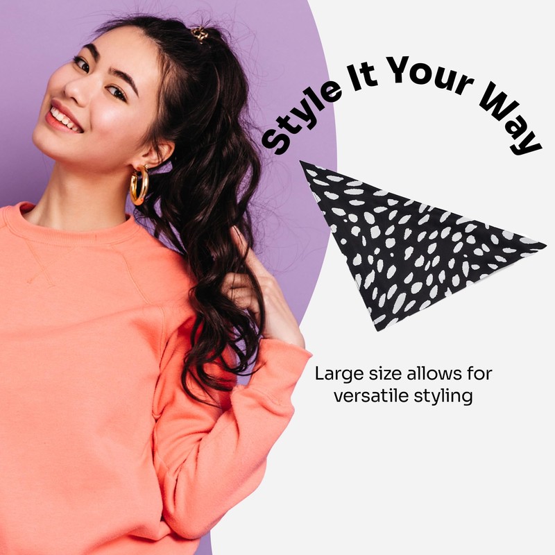 Wet Brush Headscarf -Black
