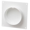 Ø 100mm / 4 inch Ventilation Wall Flange with Backdraught