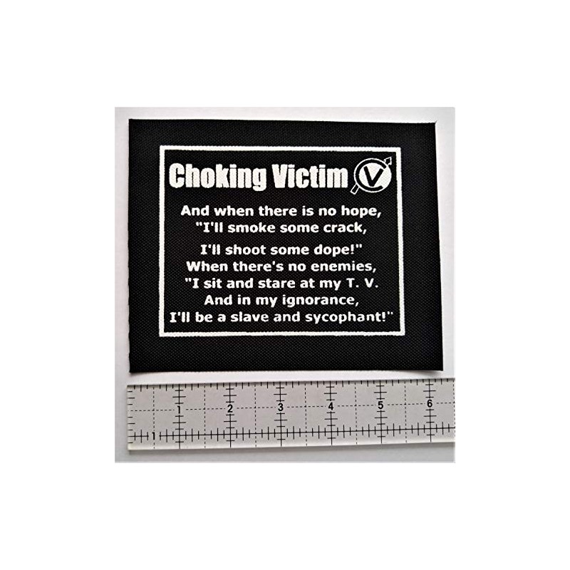 Choking Victim Patch