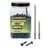LIONMAX 1 Inch Pocket Hole Screws, 1000 PCS Exterior Screws