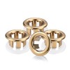 SKYPIA 4 Pcs Sink Overflow Ring Set Bathroom Accessary Kitchen
