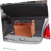 GANAZONO Car Storage Organizer Basket Multifunctional Clothes Car Basket for