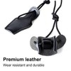 DONGKER Longbow Stringer, Thickened Nylon Recurve Tensioning Cord, Leather Long