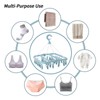 Rainfordhoma Clothes Drying Rack with 32 Clips, Foldable Hanging Rack,