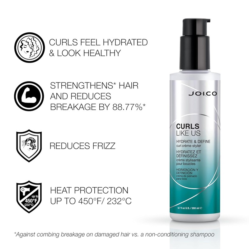 Joico Curls Like Us Hydrate & Define Curl Creme Styler