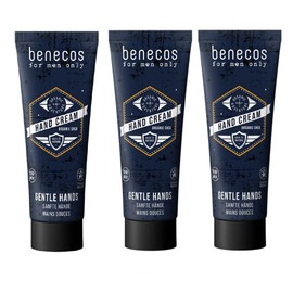 Benecos For Men Only Natural Hand Cream 100ml 3-piece set Vegan mild moisturizing hypoallergenic for men and women / 베네코스 포맨 온리 내추럴 핸드크림 100ml 3개세트 비건 순한 보습 남녀 공용 저자극