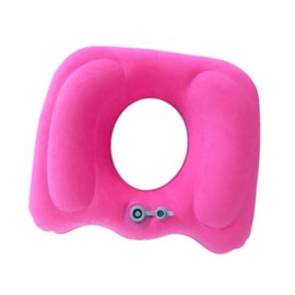 Harilla Seat Cushion, Car Seat Cushion, Portable Non-Slip Comfortable Donut Seat Cushion, Coccyx Cushion for Wheelchairs, Back, Travel, Rose Red