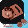 Wardrobe Rollers, Sliding Door Pulley, 6Pcs