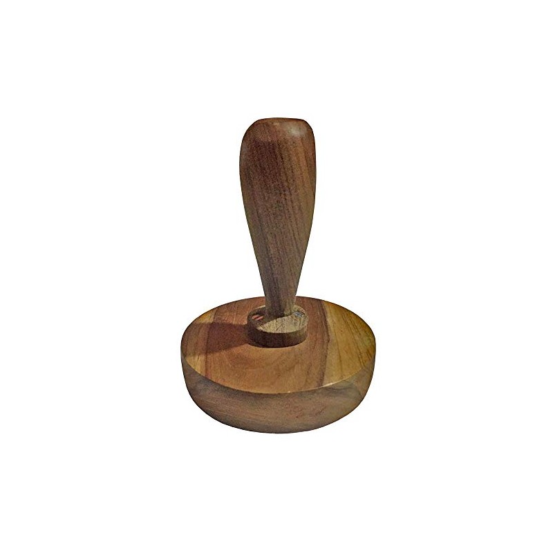 Creative Zone Wooden Potato Masher, Roti Chapati Presser, Tava Presser,