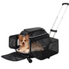 Cozy Cruiser Airline Approved Top-Expanding Pet Carrier on Wheels- Extra