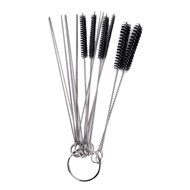 Carburetor Rebuild Repair Kit Cleaning Brush Set Rubber Metal ABS