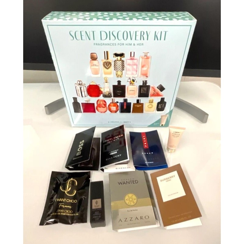 MACY 21-Pc. Fragrance Sampler Set For Him & Her New