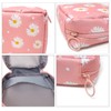 Honbay Daisy Large Capacity Sanitary Napkin Bag, Tampons Pouch, Nursing