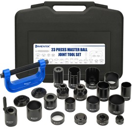 limontek Master Ball Joint Press Kit, Heavy Duty 23Pcs Ball Joint Removal Tool, U Joints and Brake Pins, Compatible with 2WD and 4WD Vehicles