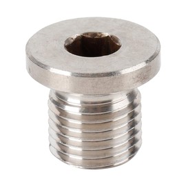 VOBOR O2 Oxygen Sensor Plug, Oxygen Blanking Plug M12 1.25mm, Oxygen O2 Lambda Sensor Blanking Plug Cap Bang Motorcycles Cars Accessory
