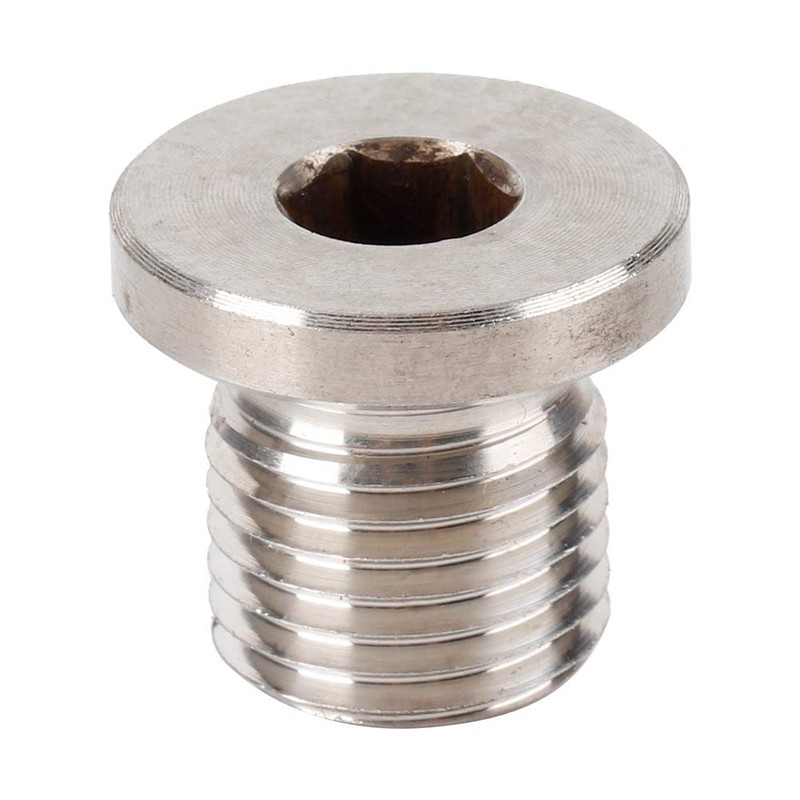 VOBOR O2 Oxygen Sensor Plug, Oxygen Blanking Plug M12 1.25mm,