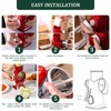 HANSGO Rotary Cheese Grater, Hand Crank Cheese Shredder, 3 Metal