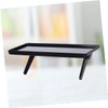 Tofficu Space-Saving Monitor Riser TV Screen Storage Bracket Office Desktop