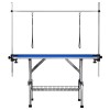 Stainless Steel Folding Adjustable Height Lifting Pet Dog Grooming Table