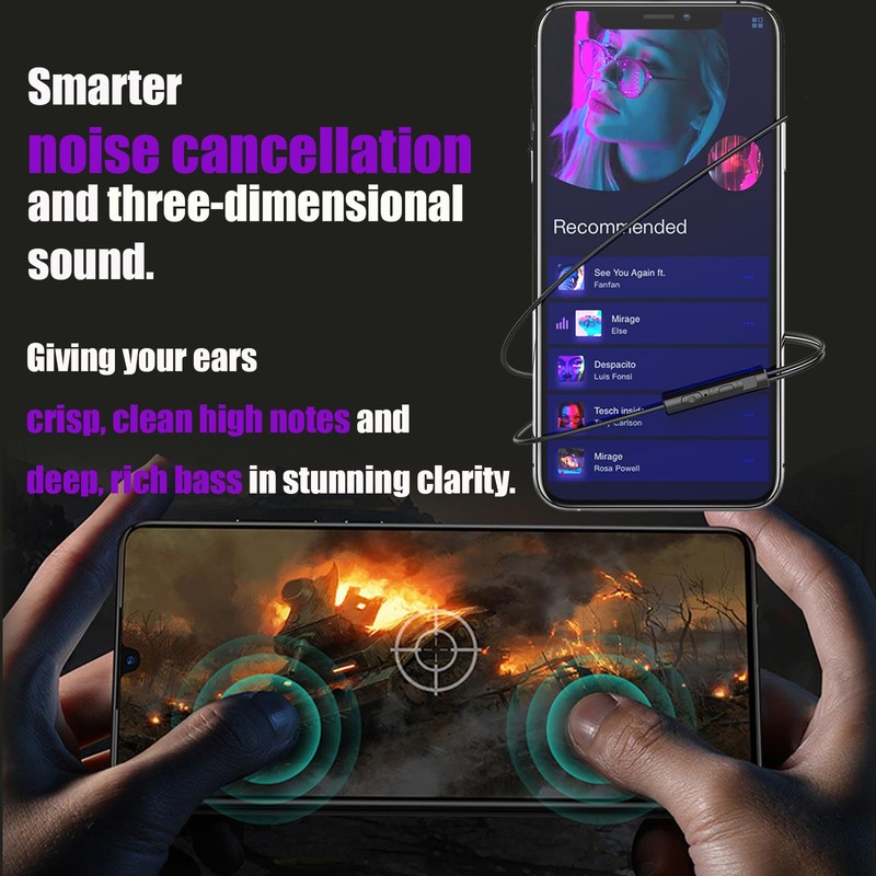 GOGOSINIS 2 Packs of Kids Earbuds (Energetic Bloom)