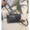 Umiup Cowhide Leather Purse Strap Replacement Crossbody Handbag for Longchamp