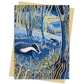 Annie Soudain Foraging by Moonlight Greeting Card Pack: Pack of 6 (Greeting Cards)