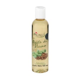 Aceite de Ricino (Castor Oil) 100% Puro para Pestañas, Cejas, Cabello y Barba – 2 Pack 130 ml c/u | Uso Cosmético | PACALLI