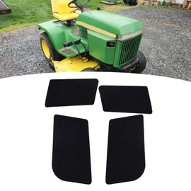 yuksok 4X Garden Tractor Foot Grips Footrest Repair Part Tractor Accessories Easy Installation Professional Replaces for 322 332 318