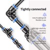 Pneumatic Tubing Black PU Air hose Pipe Tube Kit 6mm
