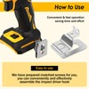 304 Stainless Steel Belt Clips for Dewalt with Screws, Drill