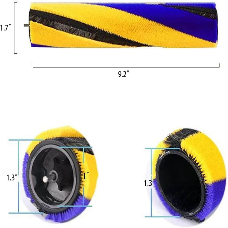 Sparesbarn Brush Roller Brush Strip for Dyson V12, V15 Detect