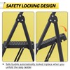 KINGRACK Step Ladder 4 Step Folding, 900lbs 4 Step Ladder