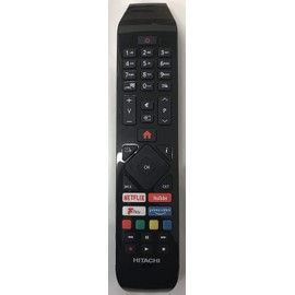 Hitachi 30101754 RCA43141P RC43141P Genuine Remote Control for Smart LED TVs