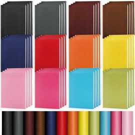 PerKoop 48 Pcs A6 PU Leather Journals Notebook Bulk Lined Journal Notebook Soft PU Leather Cover Ruled Writing Notebook for Home Writing School Office Business 128 Pages 5.7 x 3.7 Inches
