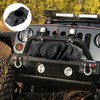 ZCYKJ Car Winch Cover Black Waterproof Dust Resistant Soft Winch