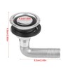 Suuonee Boat Fuel Tank Vent, Universal 5/8" Hose 90 Stainless