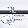 HHOOMMEE Automatic Touchless Bathroom Sink Faucet Sensor Motion Activated Commercial
