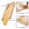 YIMITEE 150 Pack Paper Bread Bag with Window, 18"x7"x2" Long