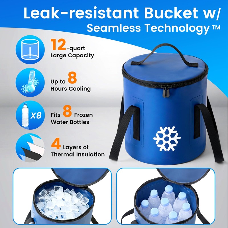 GALINAND Cold Therapy Machine, Ice Machine for Knee Care After-Surgery,
