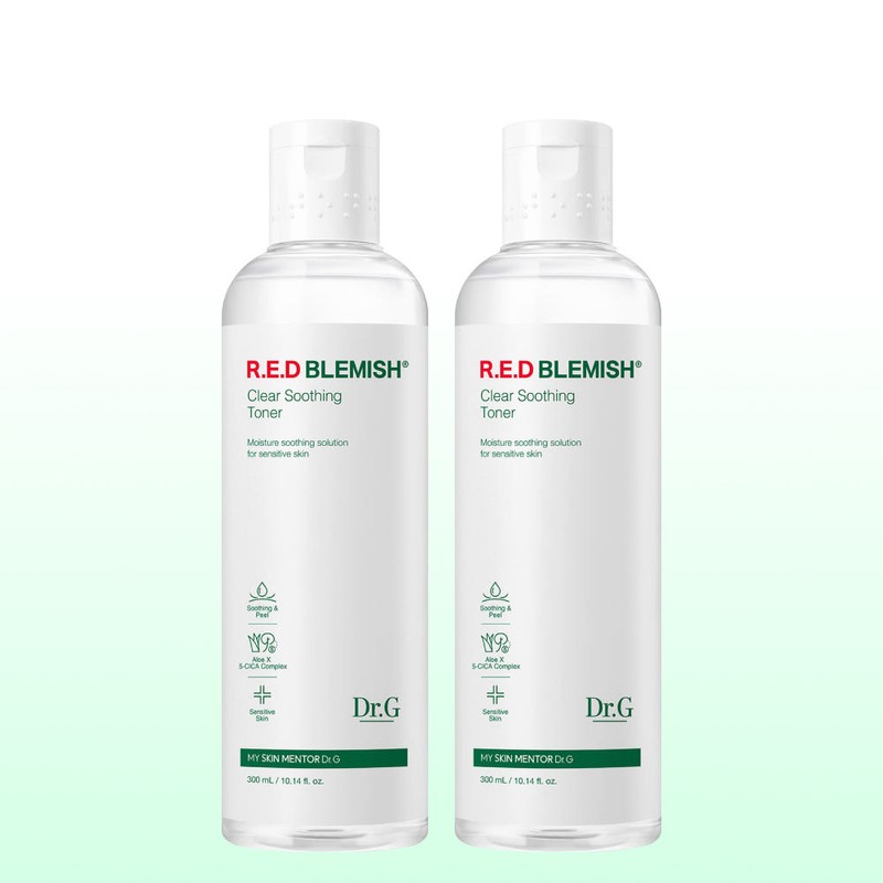 Dr.G [1+1] Dr.G Red Blemish Clear Soothing Toner 300mL /